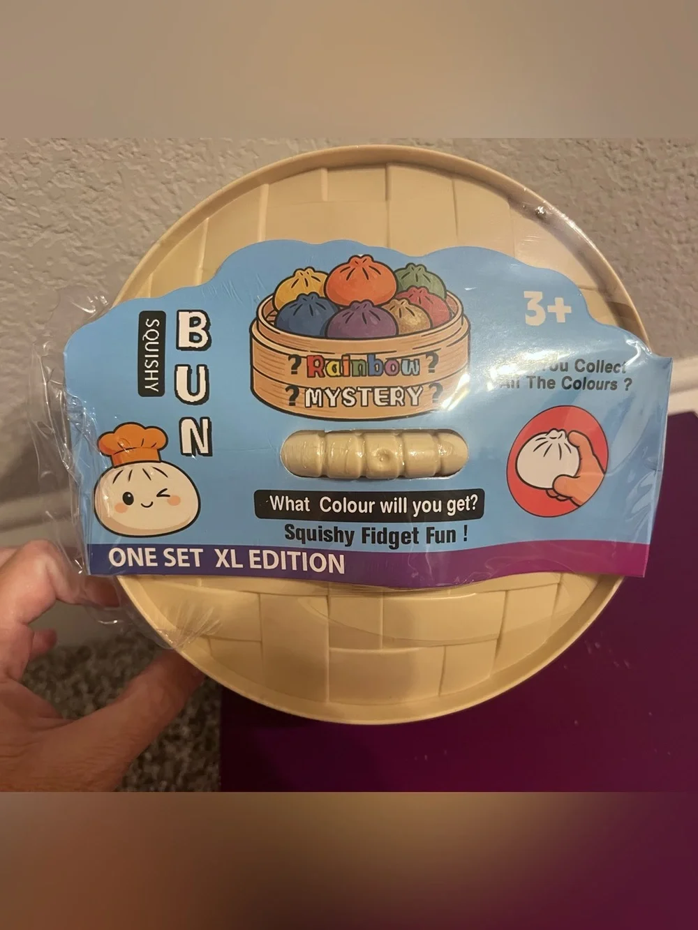 Jumbo Rainbow Mystery Dumpling! 🥟 🩷🥟💙🥟💚🥟💜🥟